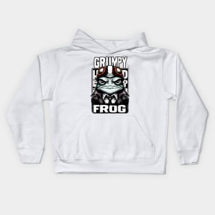 Grumpy Frog Kids Hoodie